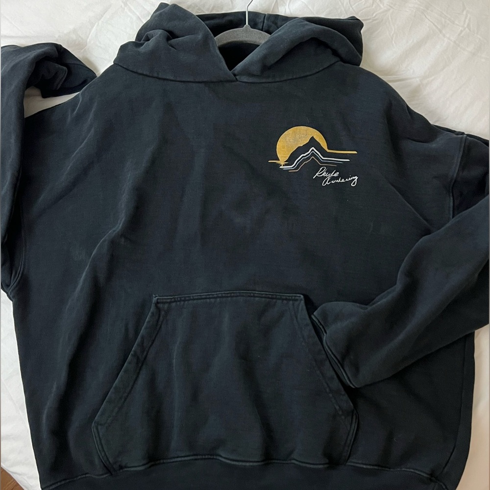 Rhude Men’s Black ‘Awakening’ Hoodie